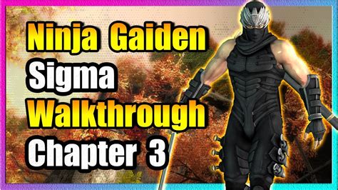 ninja gaiden sigma chapters|ninja gaiden sigma walkthrough.